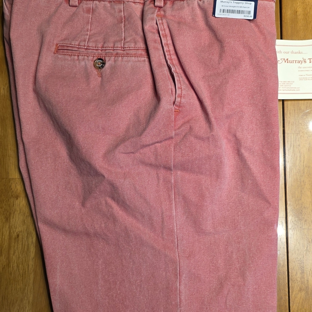 Nantucket Reds 34x34 NWT!